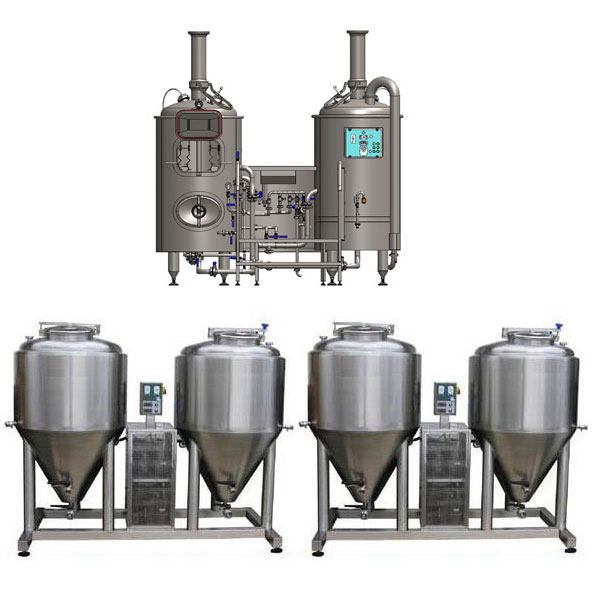 microbreweries breworx modulo 250 - Breweries - microbreweries - fully equipped systems for the beer production