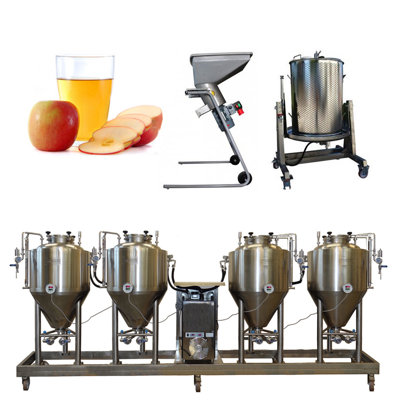 Cider Line Modulo FUIC4x250CCT - 6th solution: The beer and cider all-in-one production system