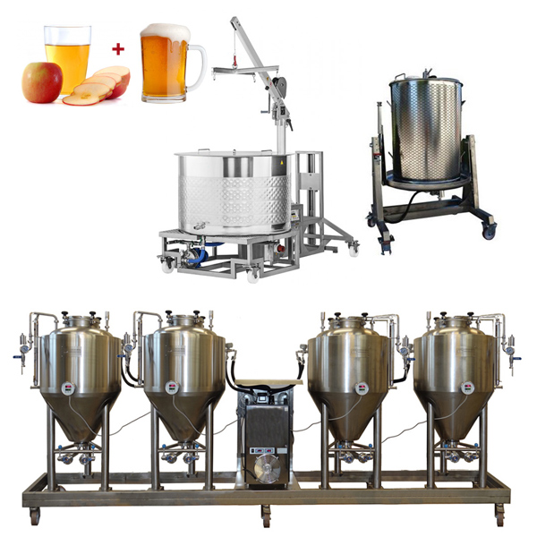 BeerCiderLine Modulo 250 - 6th solution: The beer and cider all-in-one production system