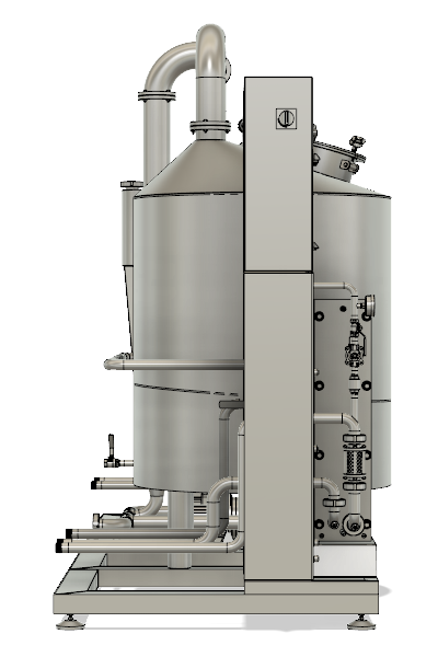 BH BWLE 300 400X600 03 levy bokorys - BREWORX LITE-ECO | Technical specifications of the brewhouse