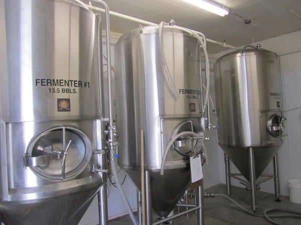 Cylinder-conical fermentation tanks