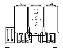 CIP cleaning station