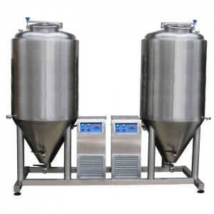 Fermentation - maturation unit 2x CCT 1000 liters