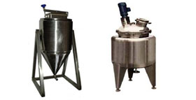 Yeast storage tanks