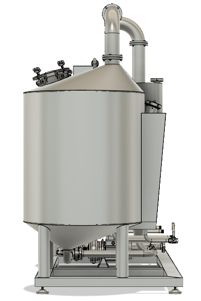 BH BWLE 300 400X600 04 pravy bokorys - BREWORX LITE-ECO | Technical specifications of the brewhouse