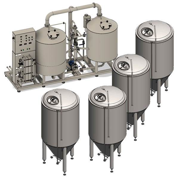 microbreweries breworx liteeco 001 - BREWORX LITE-ECO simplified industrial breweries