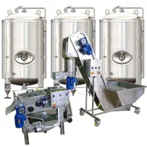 Cider production lines - the fully equipped sets of equipment for the cider production