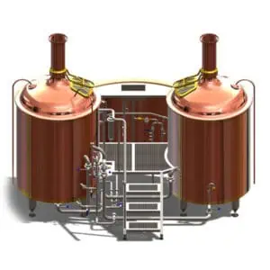 BREWORX LITE-ME wort brew machine - the interior brewhouse for production of malt of malt extract