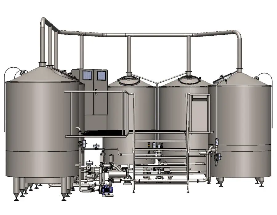 brewhouse breworx oppidum 2000j 002 - Hot block | Equipment for malt processing and wort production