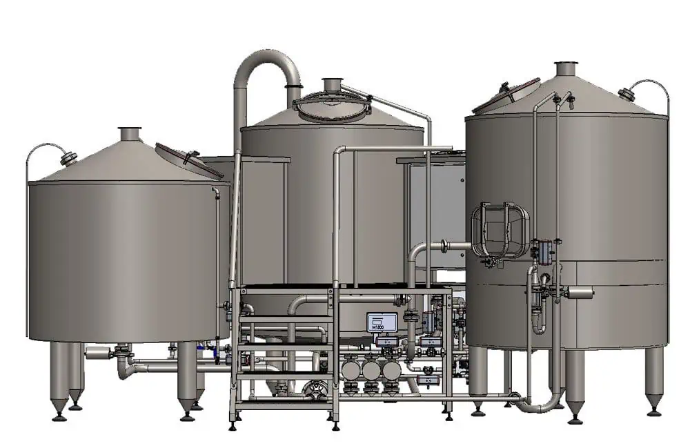 brewhouse breworx tritank 1000cd 003 - Hot block | Equipment for malt processing and wort production