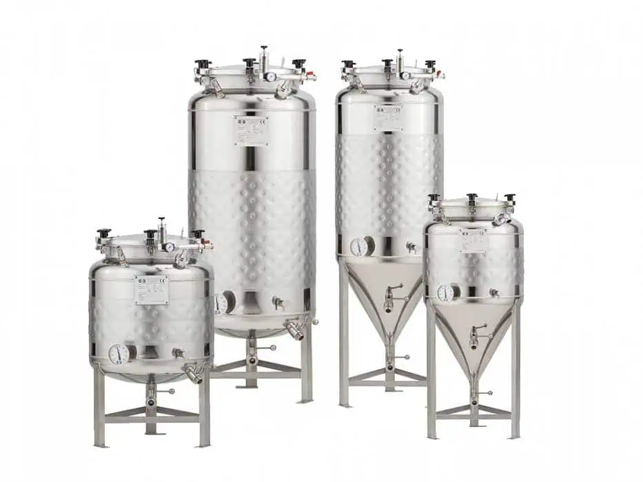 nerezove fermentacni tanky tlakove - Nanobreweries - små bryggerier til hus og håndværk