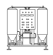 酵母増殖ステーション01-コールドブロック–ビール製造のコールドプロセス用の機器