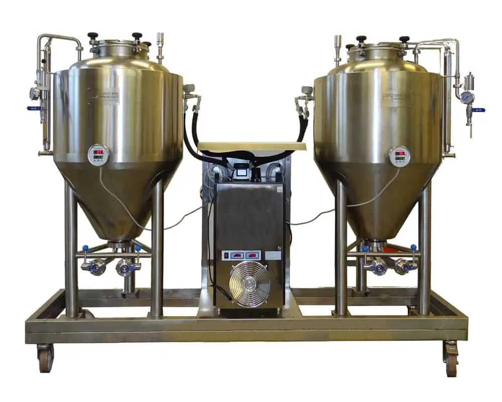 FUIC - fermentointi- ja kypsymisyksikkö - kompakti vesijäähdytin