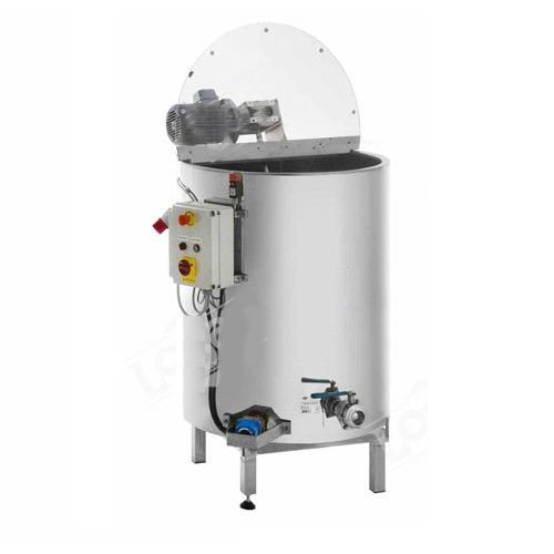 Honey homogenizing tanks