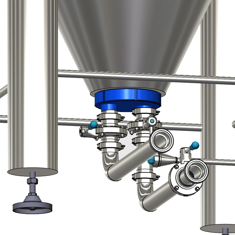 Composites for modular CCT cylindrical-conical tanks