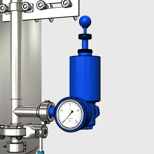 Pressure adjusting mechanism