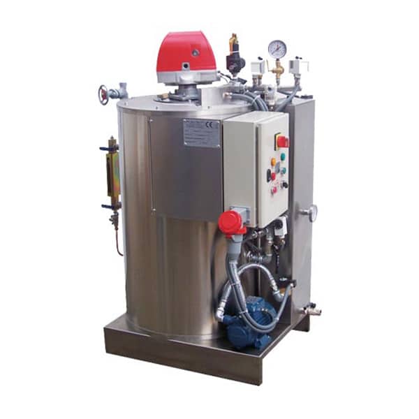 Pellet steam generators