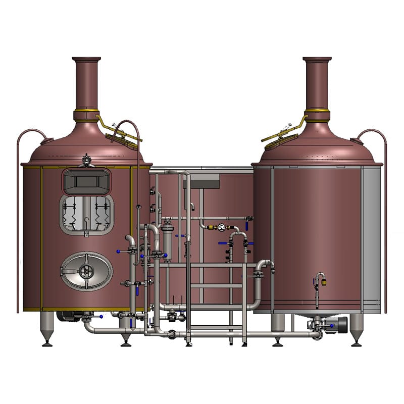 Brewhouse wort machine for the BREWORX CLASSIC 600 breweries