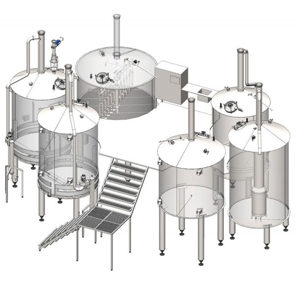 Breworx OPPIDUM brewhouse wort machine