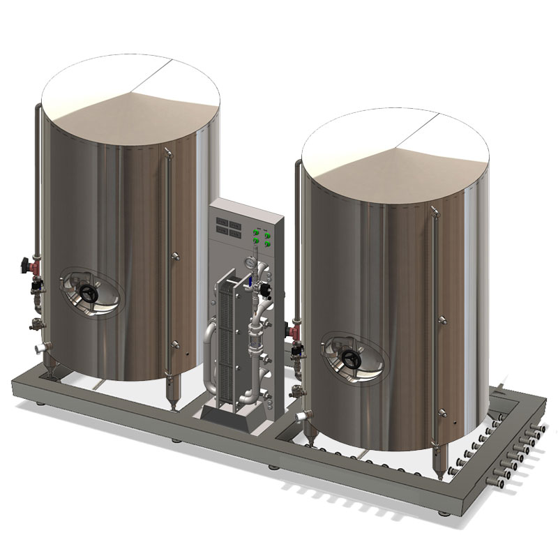 Modulo wort koelsysteem 2